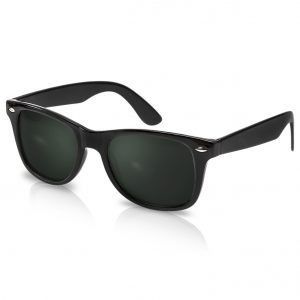 Polarized Sunglasses Matte Rubberized Black / Black