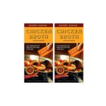 Savory Choice Chicken Broth Concentrate - 2 packets value packed by AdwisePro