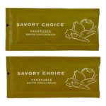 Savory Choice Vegetable Broth Concentrate - 40 packets value pack by AdwisePro