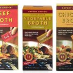 Savory Choice Chicken, Beef, and Vegetable Broth Concentrate - 3 packets value pack by AdwisePro