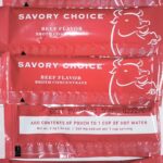 Savory Choice Beef Broth Concentrate - 16 packets value pack by AdwisePro
